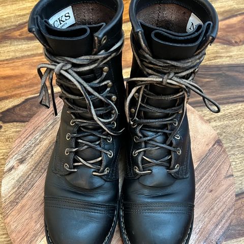 Nicks MTO in Wickett & Craig Black Oiled Latigo