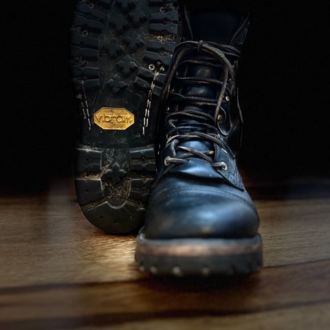 Nicks MTO in Wickett & Craig Black Oiled Latigo
