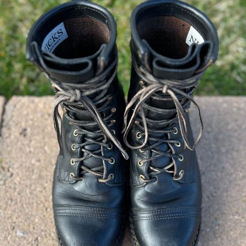 Nicks MTO in Wickett & Craig Black Oiled Latigo