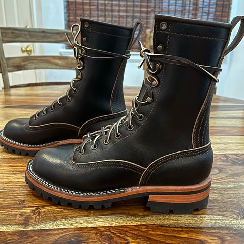 Nicks Lace To Toe in Horween Brown Waxed Flesh