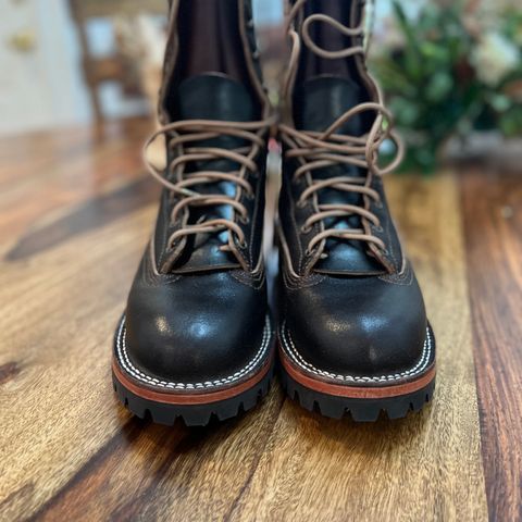 Nicks Lace To Toe in Horween Brown Waxed Flesh
