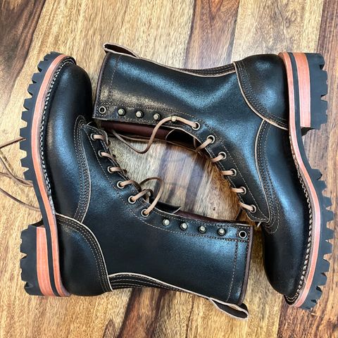 Nicks Lace To Toe in Horween Brown Waxed Flesh
