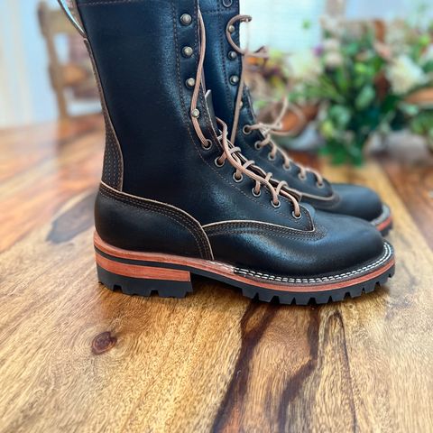 Nicks Lace To Toe in Horween Brown Waxed Flesh