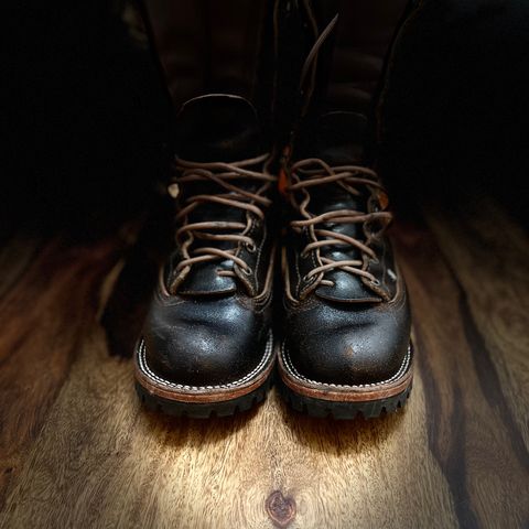 Nicks Lace To Toe in Horween Brown Waxed Flesh