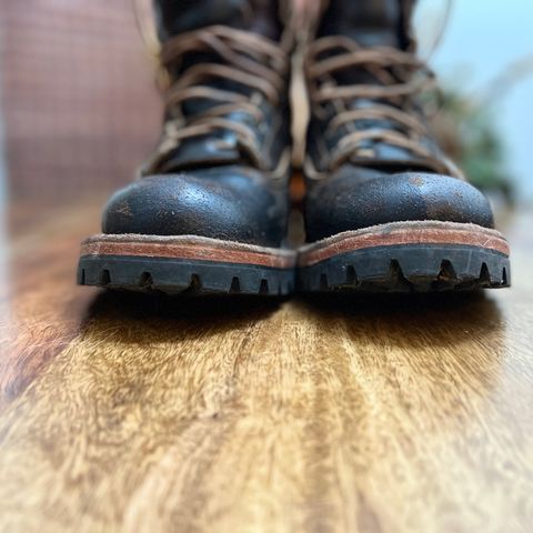 Nicks Lace To Toe in Horween Brown Waxed Flesh
