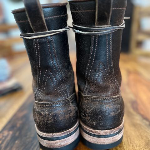 Nicks Lace To Toe in Horween Brown Waxed Flesh