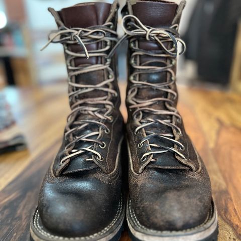 Nicks Lace To Toe in Horween Brown Waxed Flesh