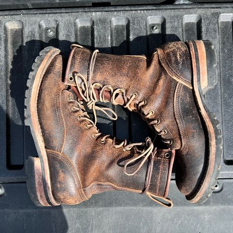 Nicks Lace To Toe in Horween Brown Waxed Flesh