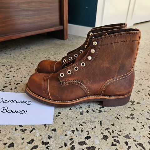 Red Wing Iron Ranger in S.B. Foot Copper Rough and Tough