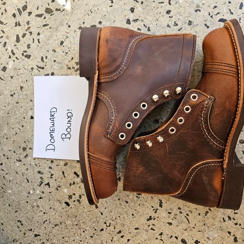 Red Wing Iron Ranger in S.B. Foot Copper Rough and Tough