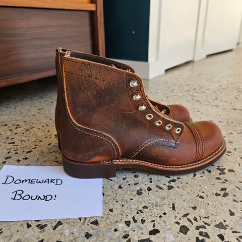Red Wing Iron Ranger in S.B. Foot Copper Rough and Tough