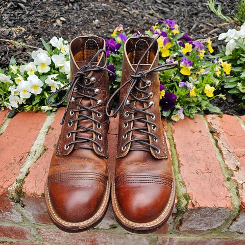 Red Wing Iron Ranger in S.B. Foot Copper Rough and Tough
