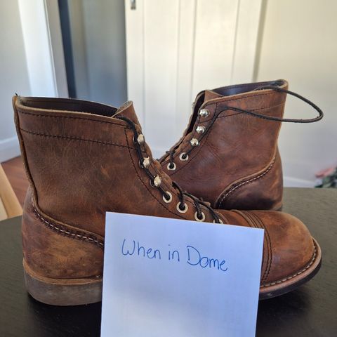 Red Wing Iron Ranger in S.B. Foot Copper Rough and Tough