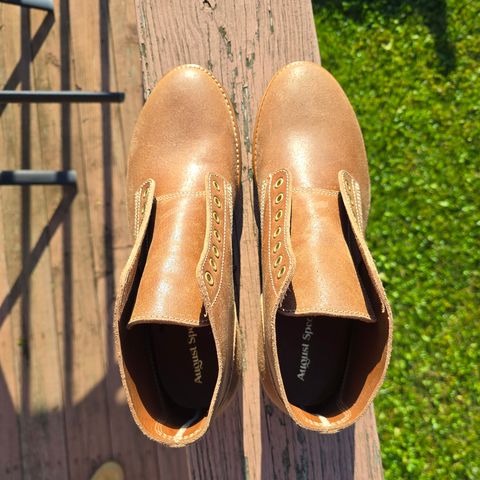 August Special Belliver Boot in Maryam Toscanello Waxed Reverse Horsebutt