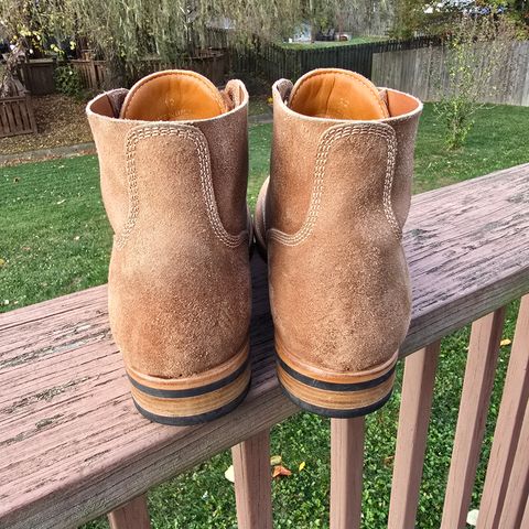 August Special Belliver Boot in Maryam Toscanello Waxed Reverse Horsebutt