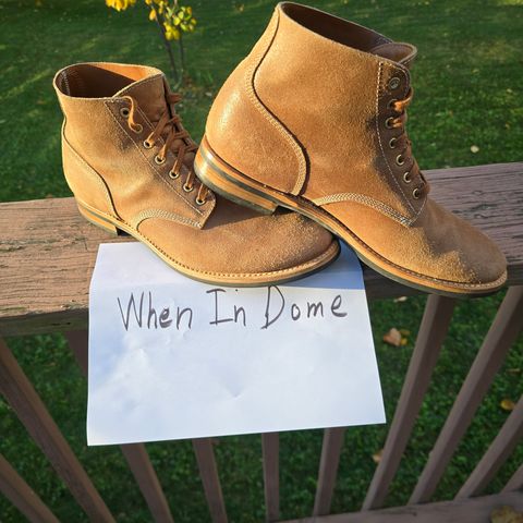 August Special Belliver Boot in Maryam Toscanello Waxed Reverse Horsebutt