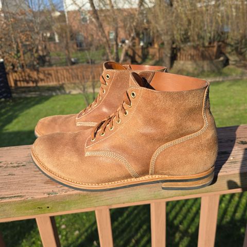 August Special Belliver Boot in Maryam Toscanello Waxed Reverse Horsebutt