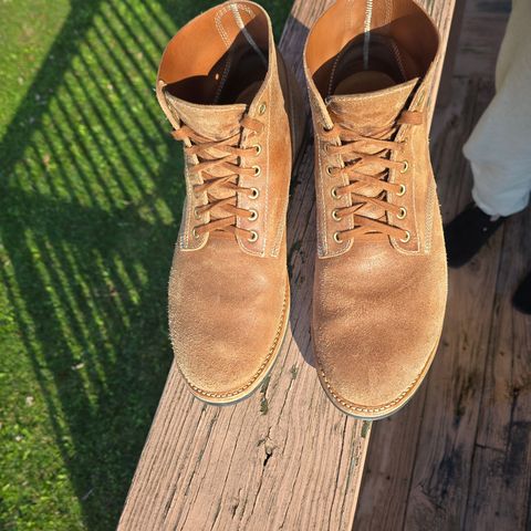 August Special Belliver Boot in Maryam Toscanello Waxed Reverse Horsebutt