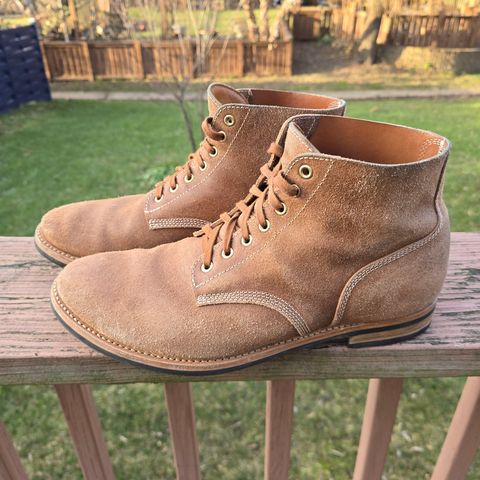 August Special Belliver Boot in Maryam Toscanello Waxed Reverse Horsebutt