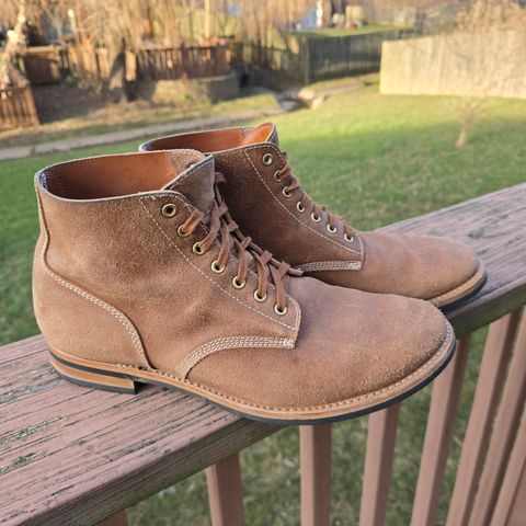 August Special Belliver Boot in Maryam Toscanello Waxed Reverse Horsebutt