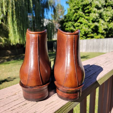 Midas Thunderboot II in Shinki Cognac Oiled Horsebutt