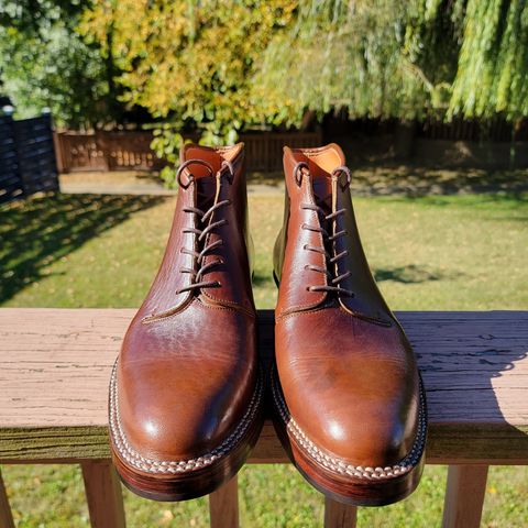 Midas Thunderboot II in Shinki Cognac Oiled Horsebutt