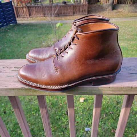 Midas Thunderboot II in Shinki Cognac Oiled Horsebutt