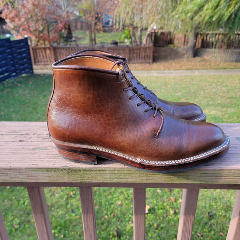 Midas Thunderboot II in Shinki Cognac Oiled Horsebutt