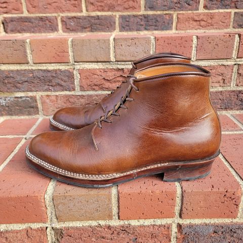 Midas Thunderboot II in Shinki Cognac Oiled Horsebutt