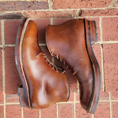 Midas Thunderboot II in Shinki Cognac Oiled Horsebutt