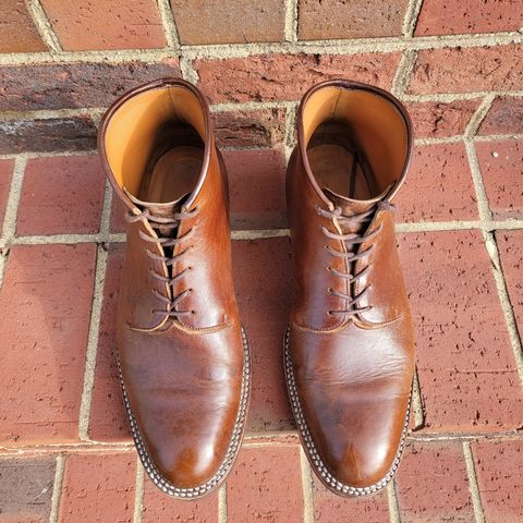 Midas Thunderboot II in Shinki Cognac Oiled Horsebutt