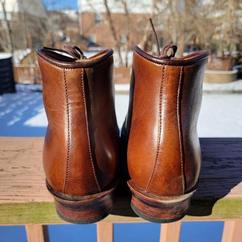 Midas Thunderboot II in Shinki Cognac Oiled Horsebutt