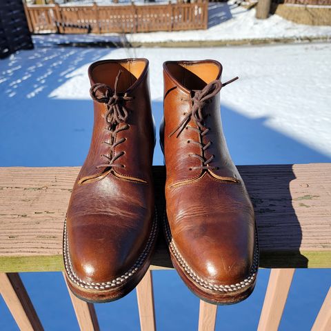 Midas Thunderboot II in Shinki Cognac Oiled Horsebutt