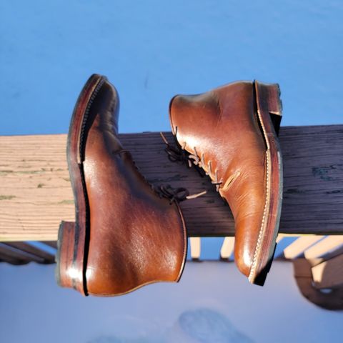 Midas Thunderboot II in Shinki Cognac Oiled Horsebutt