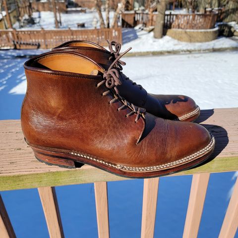 Midas Thunderboot II in Shinki Cognac Oiled Horsebutt
