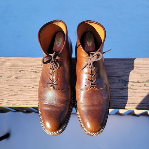 Midas Thunderboot II in Shinki Cognac Oiled Horsebutt