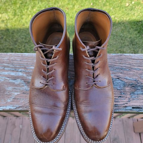 Midas Thunderboot II in Shinki Cognac Oiled Horsebutt