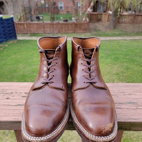 Midas Thunderboot II in Shinki Cognac Oiled Horsebutt