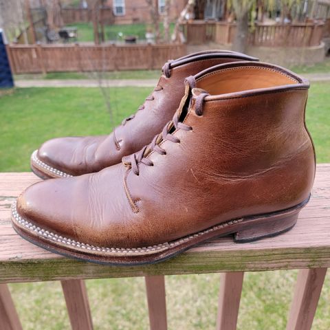 Midas Thunderboot II in Shinki Cognac Oiled Horsebutt