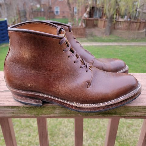 Midas Thunderboot II in Shinki Cognac Oiled Horsebutt