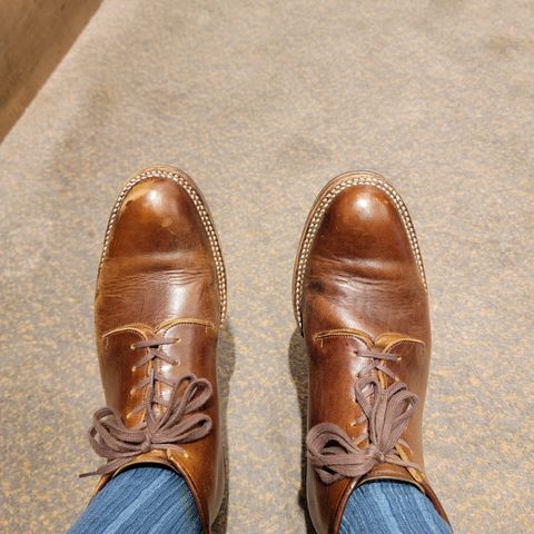 Midas Thunderboot II in Shinki Cognac Oiled Horsebutt