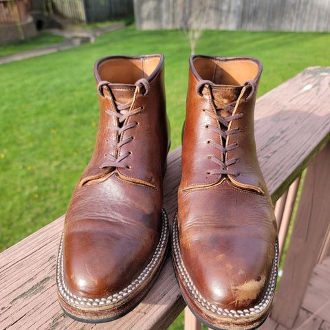 Midas Thunderboot II in Shinki Cognac Oiled Horsebutt