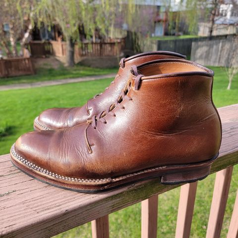 Midas Thunderboot II in Shinki Cognac Oiled Horsebutt