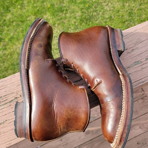 Midas Thunderboot II in Shinki Cognac Oiled Horsebutt