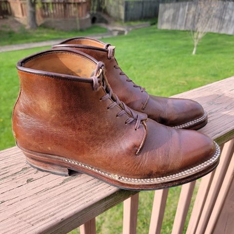 Midas Thunderboot II in Shinki Cognac Oiled Horsebutt