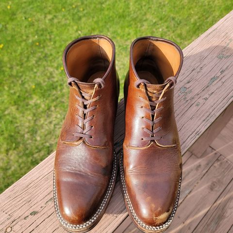 Midas Thunderboot II in Shinki Cognac Oiled Horsebutt