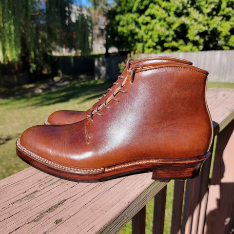 Midas Unlisted Model in Shinki Cognac Oiled Horsebutt