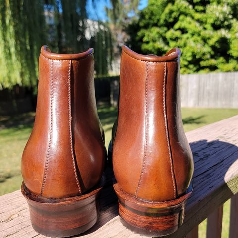Midas Unlisted Model in Shinki Cognac Oiled Horsebutt