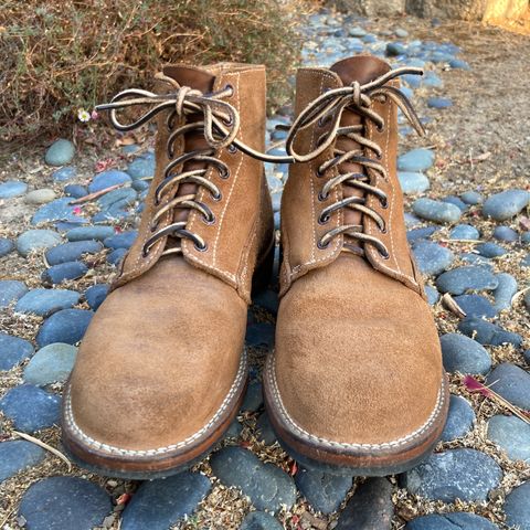 Search result thumbnail of Viberg Trench Boot in Horween Natural Chromexcel Roughout