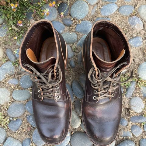 Search result thumbnail of Viberg Service Boot in Horween Brown Wooly